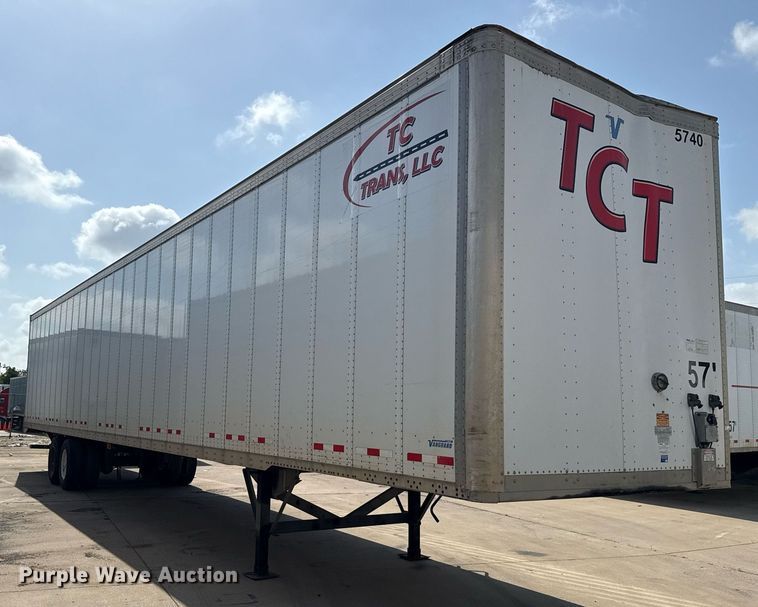 image for item DX5559 2016 Vanguard VXP dry van trailer