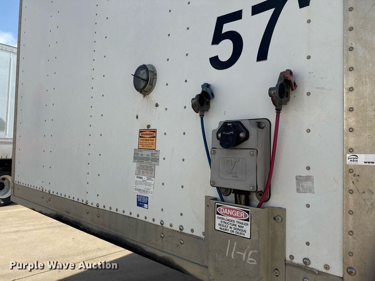 image for item DX5559 2016 Vanguard VXP dry van trailer