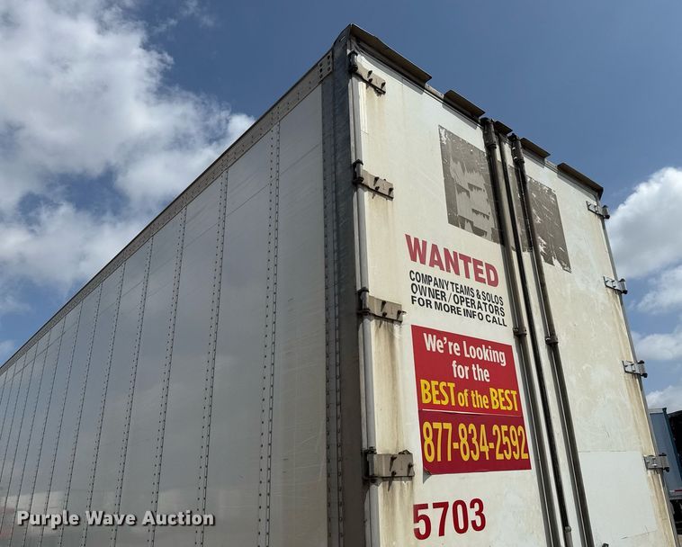 image for item DX5561 2014 Vanguard VXP dry van trailer