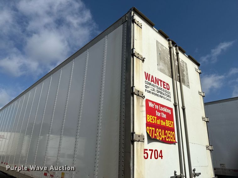 image for item DX5562 2014 Vanguard VXP dry van trailer