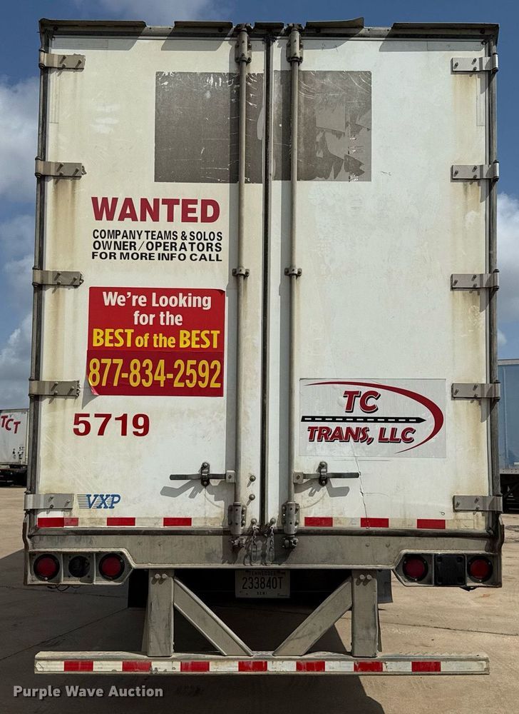 image for item DX5569 2014 Vanguard VXP dry van trailer