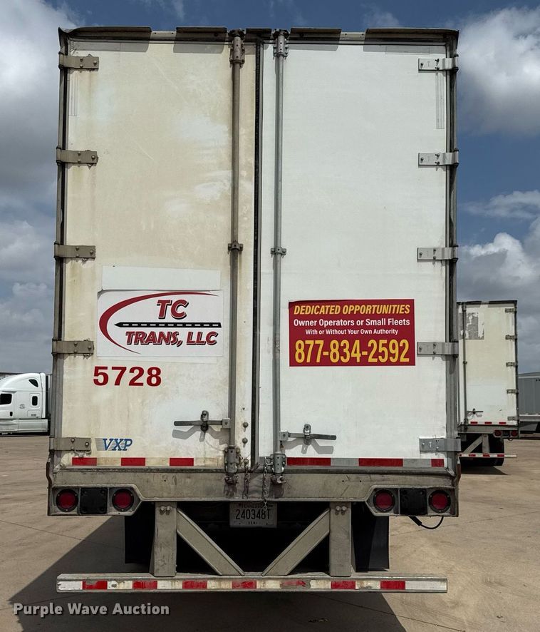 image for item DX5571 2014 Vanguard VXP dry van trailer