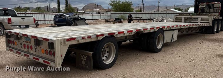 image for item DX5585 2018 Wilson AD-1080 drop deck trailer