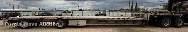 image for item DX5585 2018 Wilson AD-1080 drop deck trailer