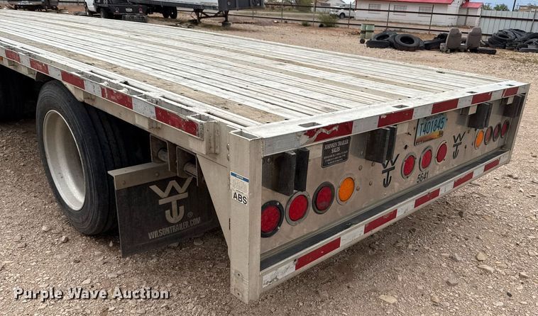 image for item DX5585 2018 Wilson AD-1080 drop deck trailer