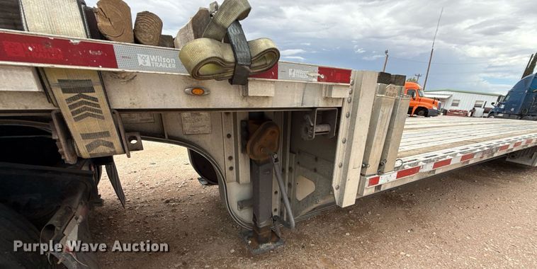 image for item DX5585 2018 Wilson AD-1080 drop deck trailer