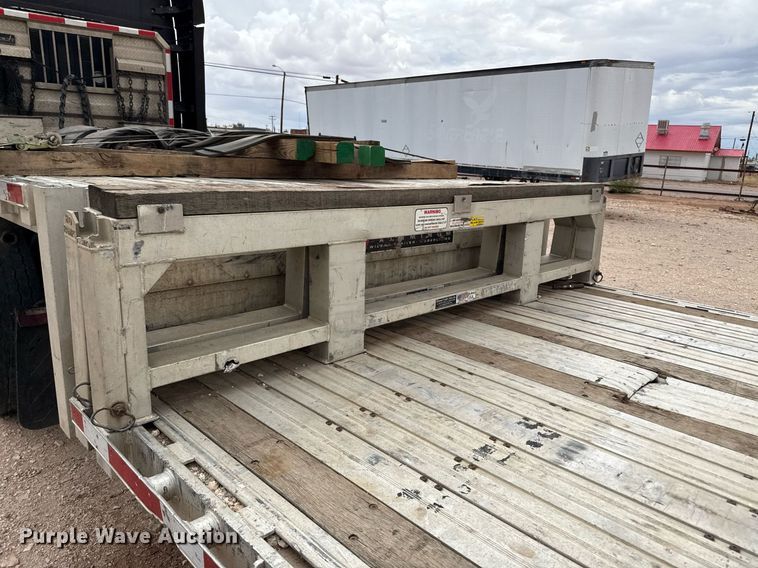 image for item DX5585 2018 Wilson AD-1080 drop deck trailer