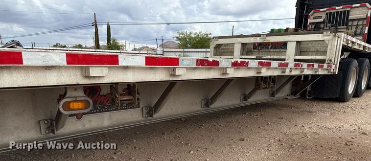image for item DX5585 2018 Wilson AD-1080 drop deck trailer