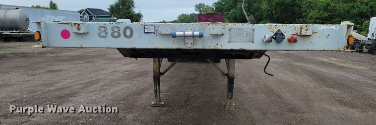 image for item DX7080 1995 Great Dane GPASFK-248 flatbed trailer
