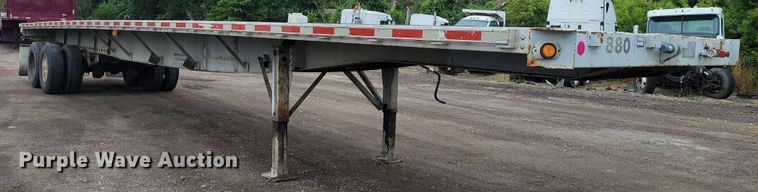 image for item DX7080 1995 Great Dane GPASFK-248 flatbed trailer