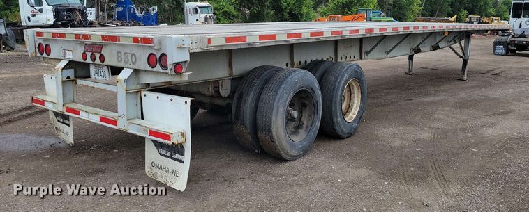 image for item DX7080 1995 Great Dane GPASFK-248 flatbed trailer