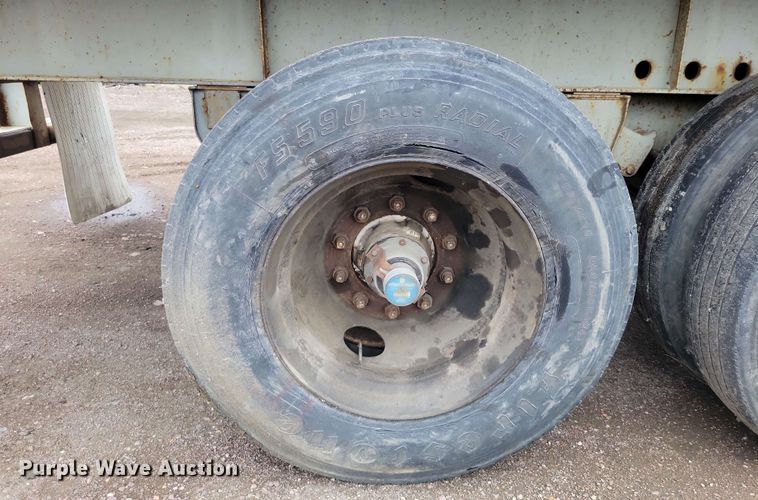 image for item DX7080 1995 Great Dane GPASFK-248 flatbed trailer