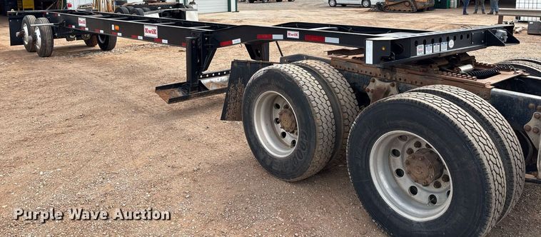 image for item DX7999 2021 Kwik Equipment 40GN2LA-HD-PW-QFS R01 container trailer