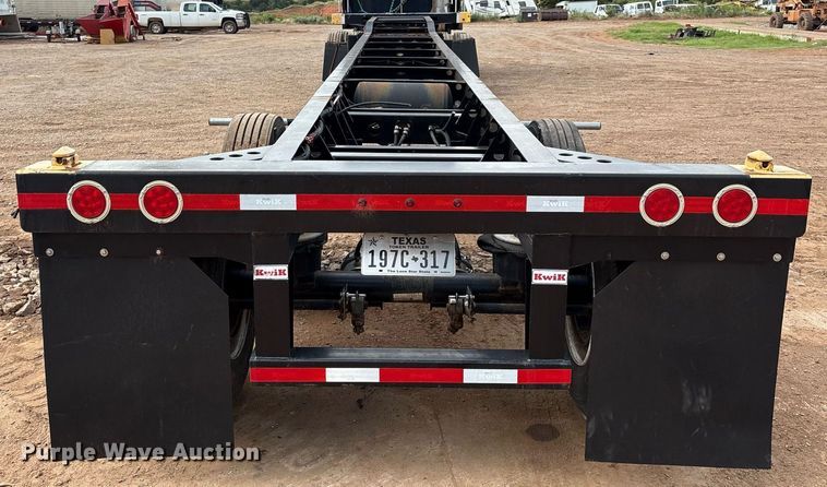 image for item DX7999 2021 Kwik Equipment 40GN2LA-HD-PW-QFS R01 container trailer