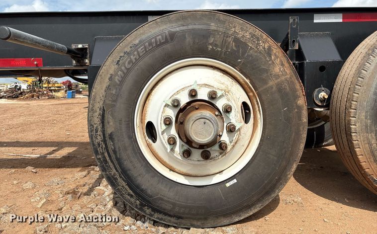 image for item DX7999 2021 Kwik Equipment 40GN2LA-HD-PW-QFS R01 container trailer