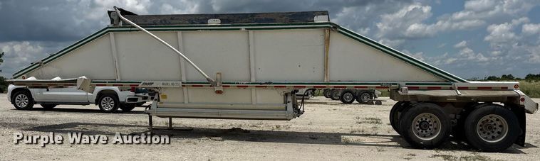 image for item DY0698 2000 Red River BD237 bottom dump trailer