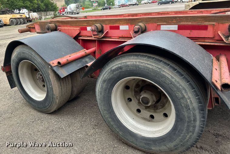 image for item EB2637 1991 Benlee roll-off container trailer