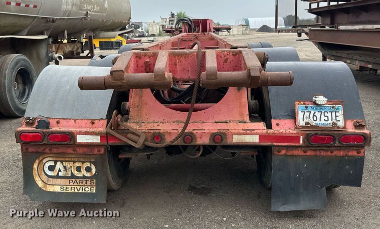 image for item EB2637 1991 Benlee roll-off container trailer