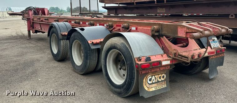 image for item EB2637 1991 Benlee roll-off container trailer