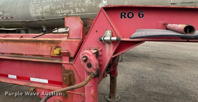 image for item EB2637 1991 Benlee roll-off container trailer