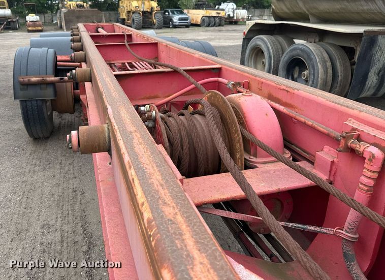 image for item EB2637 1991 Benlee roll-off container trailer