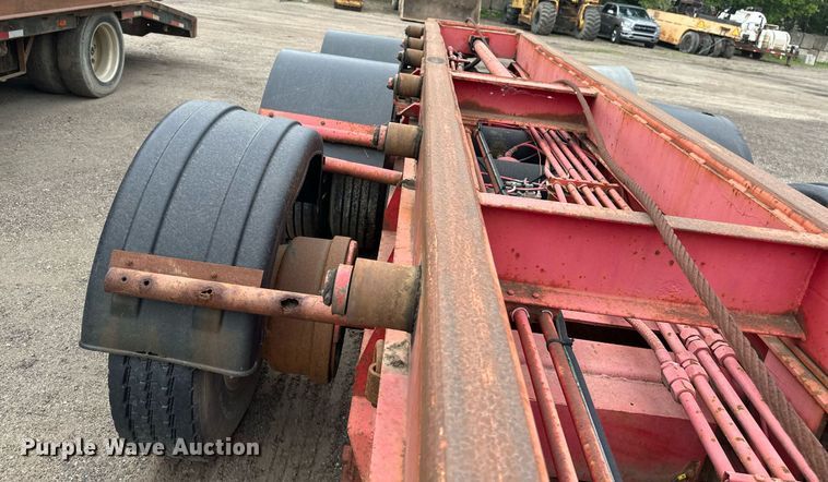 image for item EB2637 1991 Benlee roll-off container trailer