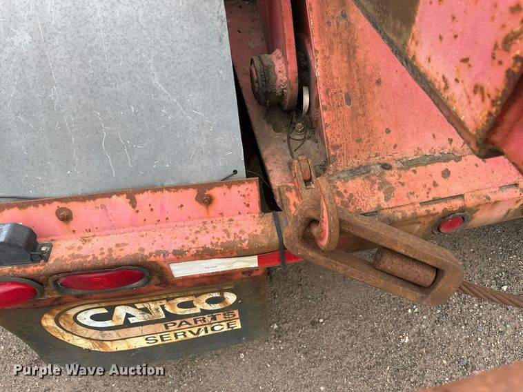 image for item EB2637 1991 Benlee roll-off container trailer