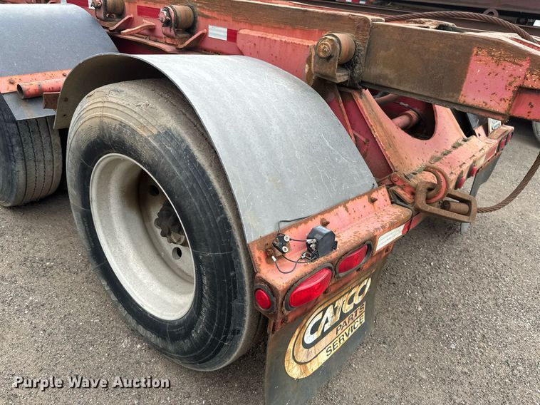 image for item EB2637 1991 Benlee roll-off container trailer