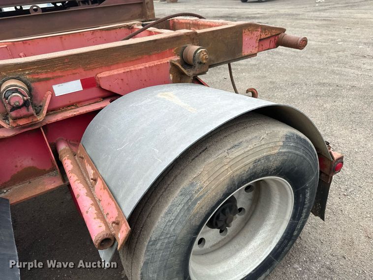 image for item EB2637 1991 Benlee roll-off container trailer