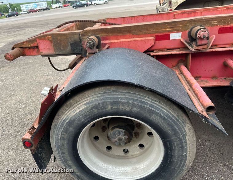image for item EB2637 1991 Benlee roll-off container trailer