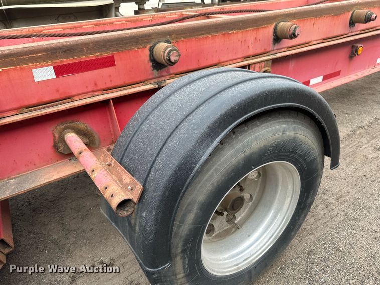 image for item EB2637 1991 Benlee roll-off container trailer