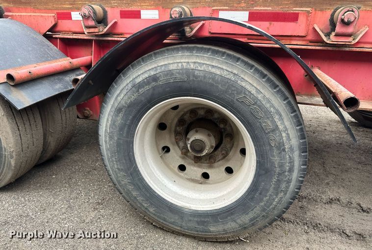 image for item EB2637 1991 Benlee roll-off container trailer