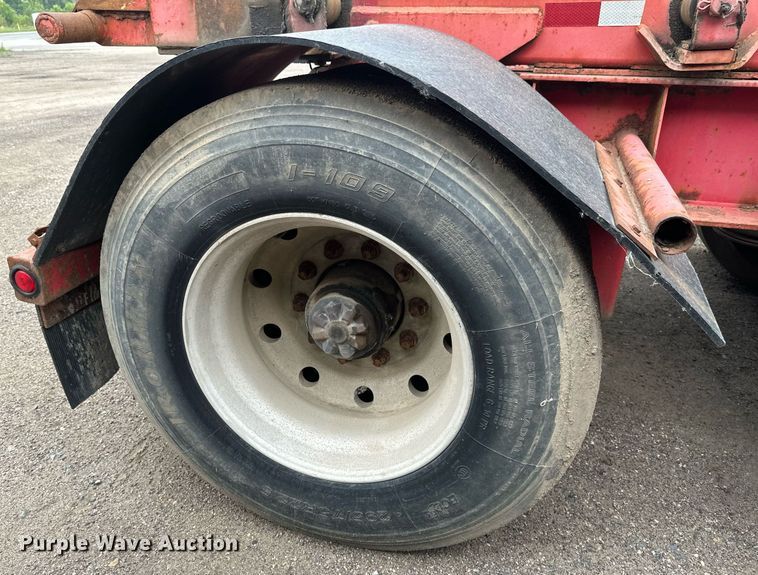 image for item EB2637 1991 Benlee roll-off container trailer