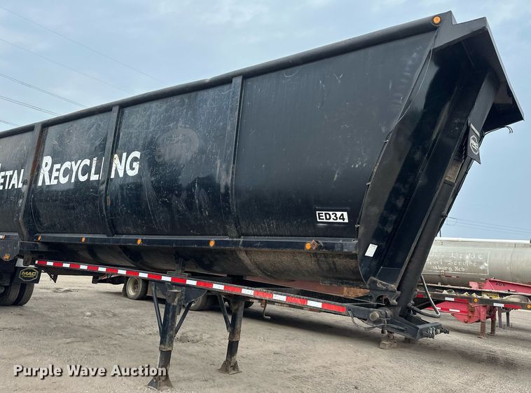 image for item EB2638 2012 MAC end dump trailer