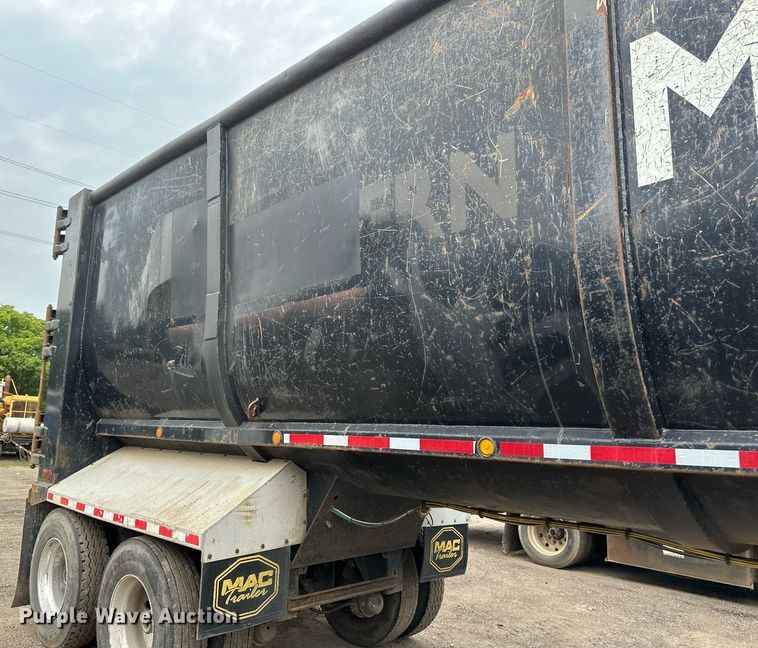 image for item EB2638 2012 MAC end dump trailer