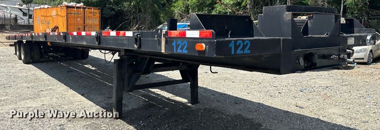 image for item EC3739 1998 Fleet Air Worldwide Inc roll-off tilt deck container trailer