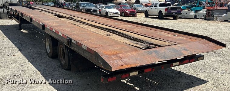 image for item EC3739 1998 Fleet Air Worldwide Inc roll-off tilt deck container trailer