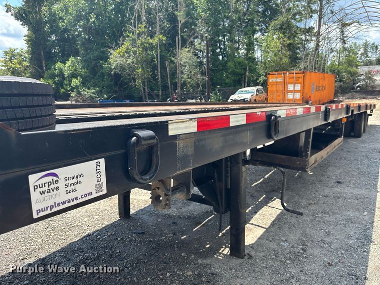 image for item EC3739 1998 Fleet Air Worldwide Inc roll-off tilt deck container trailer