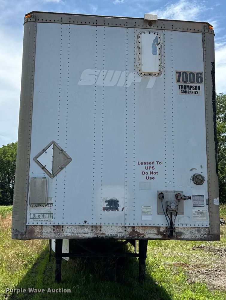 image for item ED4263 2001 Wabash dry van trailer