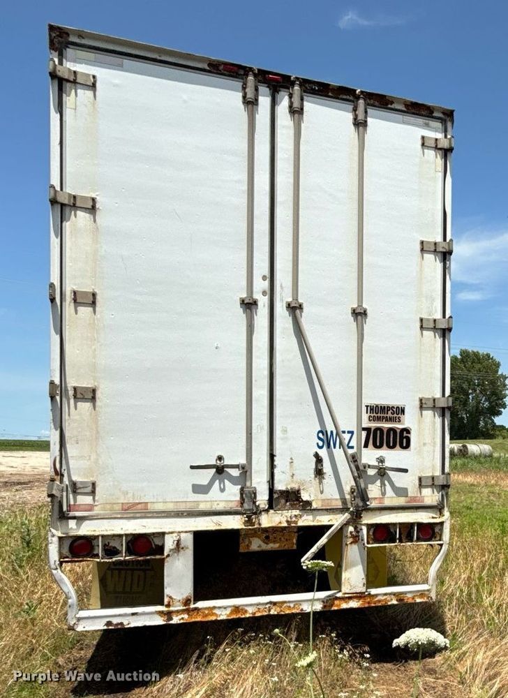 image for item ED4263 2001 Wabash dry van trailer