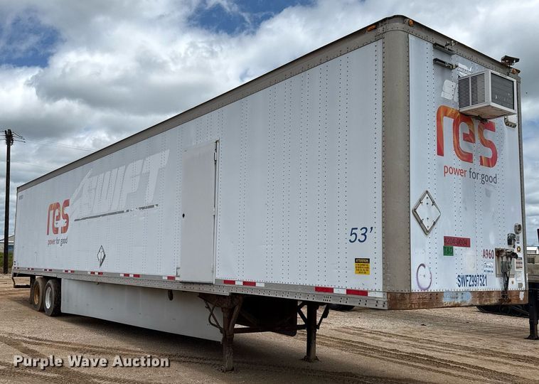 image for item ED5627 1998 Wabash dry van trailer