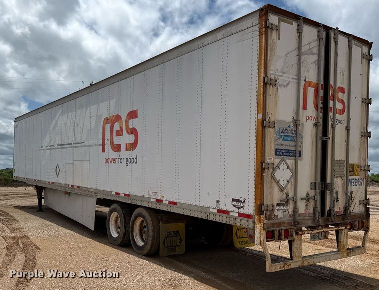 image for item ED5627 1998 Wabash dry van trailer