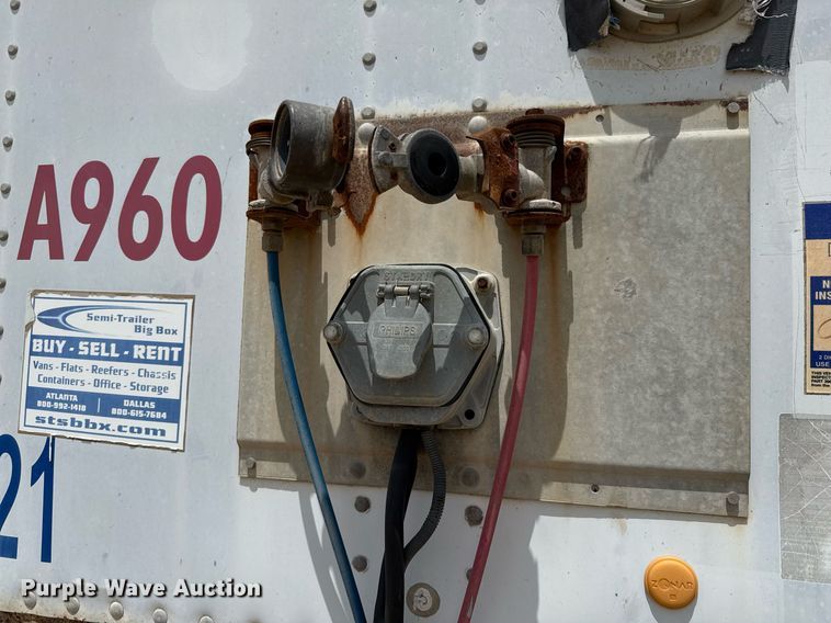 image for item ED5627 1998 Wabash dry van trailer