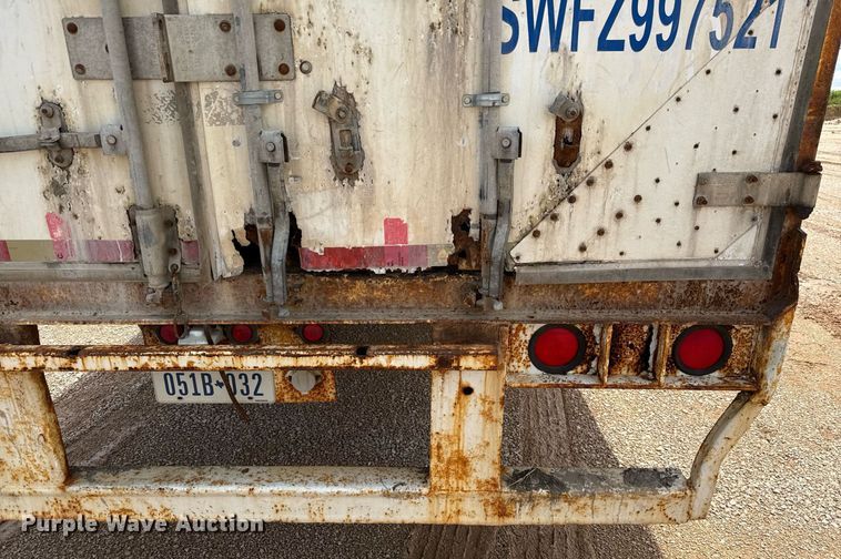 image for item ED5627 1998 Wabash dry van trailer