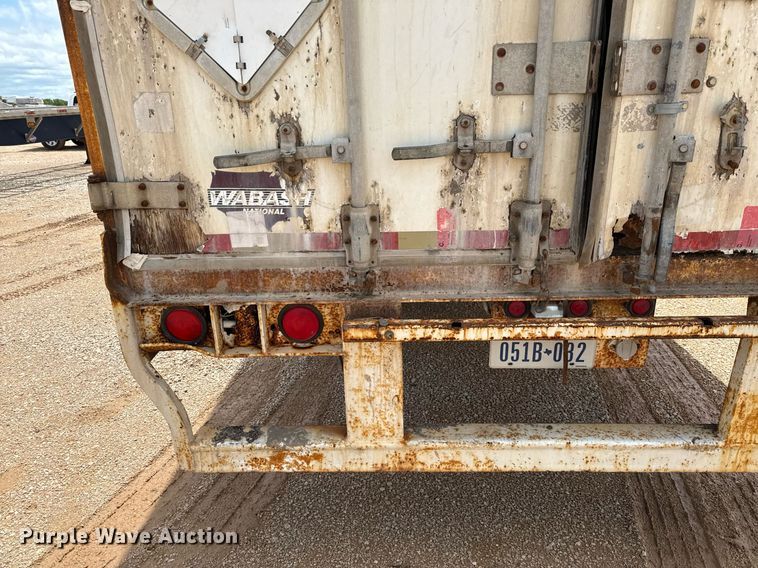 image for item ED5627 1998 Wabash dry van trailer
