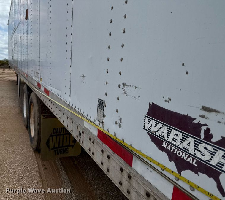 image for item ED5627 1998 Wabash dry van trailer