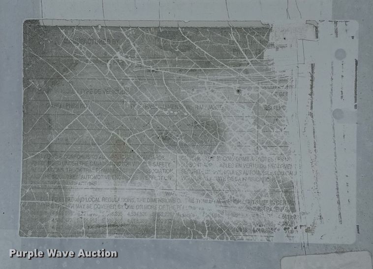 image for item ED5627 1998 Wabash dry van trailer