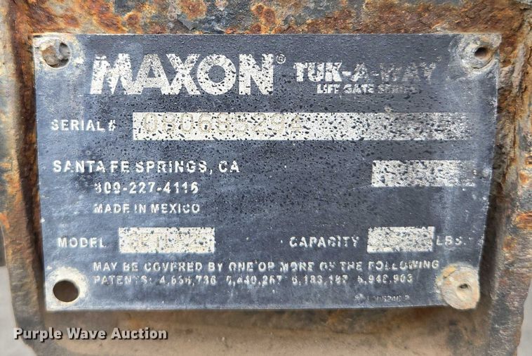 image for item EF1522 2007 Kenworth T300 box truck