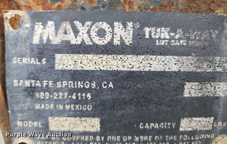 image for item EF1522 2007 Kenworth T300 box truck