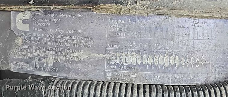 image for item EF1522 2007 Kenworth T300 box truck